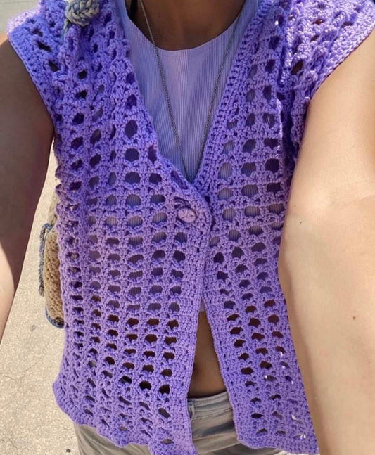 Kefalonia Lilac Vest