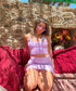 Lilac Tube Top Set